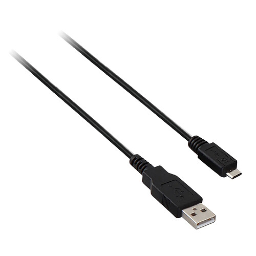 V7 Câble micro-USB noir USB 2.0 A vers Micro-B (m/m) 1 m