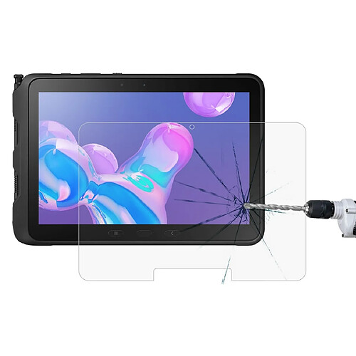 Wewoo Film de verre trempé 1 PCS pour Galaxy Tab Active Pro T545 9H 0.3mm de antidéflagrant