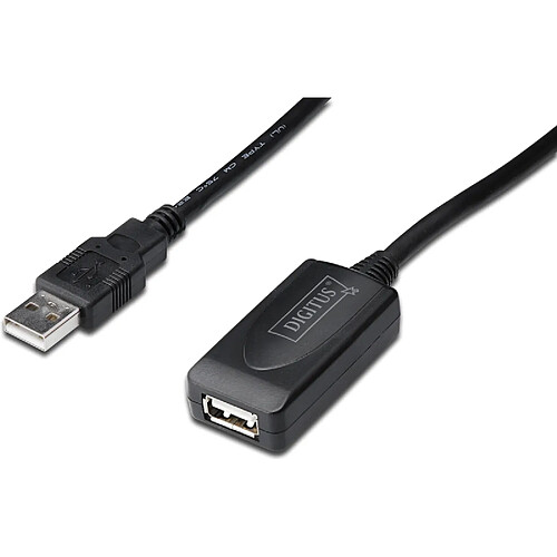 DIGITUS rallonge USB, mâle-femelle, 25,0 m, USB-A ()