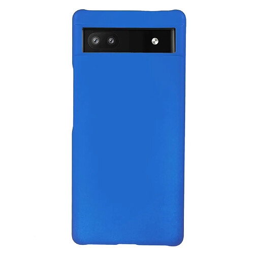 Coque en TPU anti-poussière, surface brillante, caoutchouté, bleu pour votre Google Pixel 6a