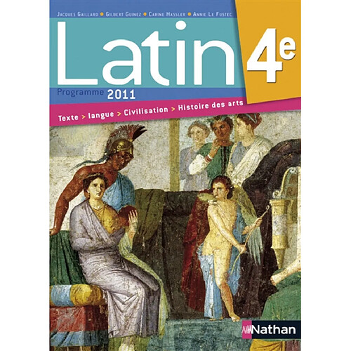 Latin 4e : programme 2011 · Occasion