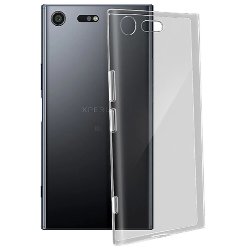 Avizar Coque Xperia XZ Premium Protection silicone gel ultra-fine transparente