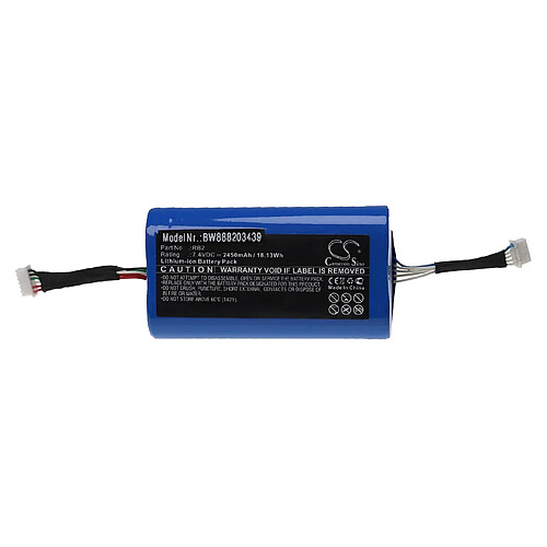 vhbw Batterie remplacement pour DJI RB2 pour stabilisateur Gimbal (2450mAh, 7,4V, Li-ion)