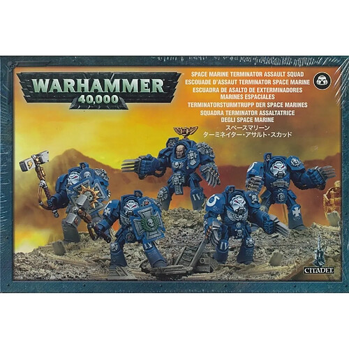 Games workshop Warhammer 40k - Space Marine Escouade de Terminator d Assaut