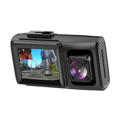 Yonis Dash Cam HD 1080P Vision Nocturne Infrarouge GPS Trajectoire 128Go Max + SD 4Go