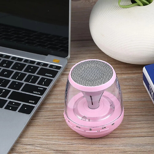 Universal Enceinte bluetooth sans fil led support mains libres carte tf lecture usb fm