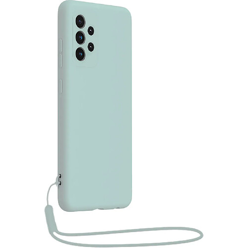 BIGBEN CONNECTED COVDRAGGA335GBC - Coque silicone +Dragonne GA33 bleu claire