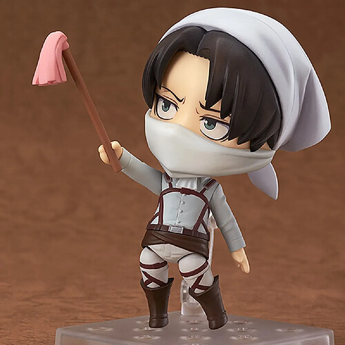 Universal Attaque Titan Anime Figures Levi 417 Action Figures Ver.PVC Cutie Toys Modèle Poupée Enfant Brinis | Action Figures(blanche)