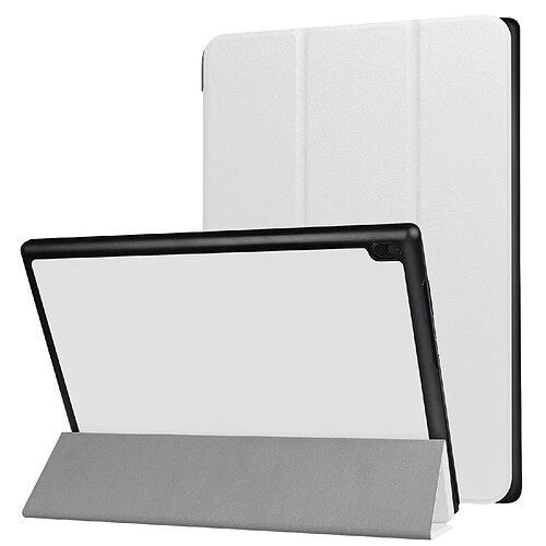 Xeptio Etui Lenovo Tab4 10-X304F blanc