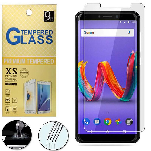 Htdmobiles Film de protection vitre verre trempe transparent pour Wiko Harry 2