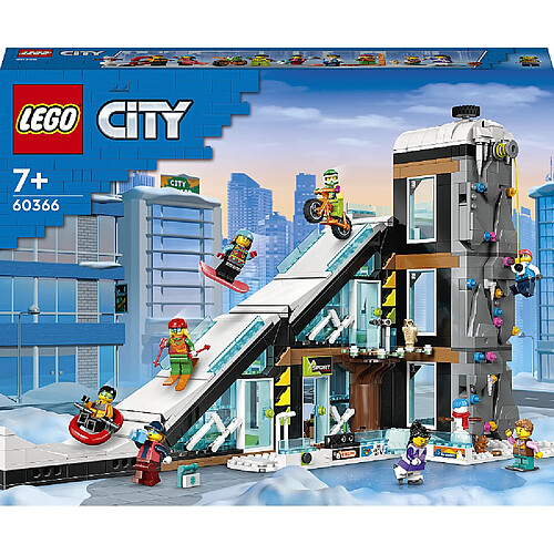 60366 LEGO City - Le complexe de ski et d?escalade