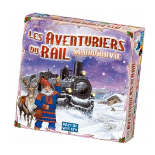 Asmodée Les Aventuriers du Rail Scandinavie