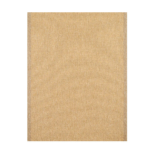 Avril Paris Tapis extérieur - 120x170cm - naturel - 100% polypropylène résistant aux UV - 1400 gr/m2 - SLEÏA