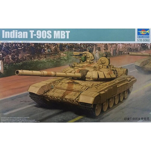 Trumpeter Maquette Char Indian T-90s Mbt