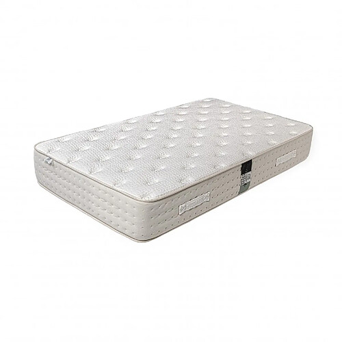 LUXURY LITERIE Matelas Purlux, 26cm, latex, indépendance du couchage, face été/hiver + Oreiller, 90x190cm