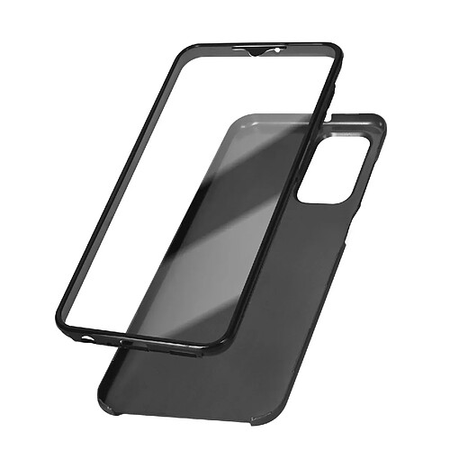 Avizar Coque Intégrale pour Samsung A13 5G et A04s Arrière Rigide et Avant Souple Noir