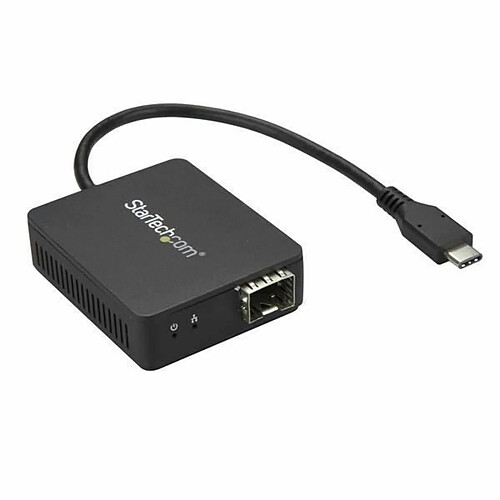 STARTECH Adaptateur réseau USB-C vers fibre optique Gigabit Ethernet avec SFP ouvert - 1000Base-SX/LX - USB - Fibre Optique