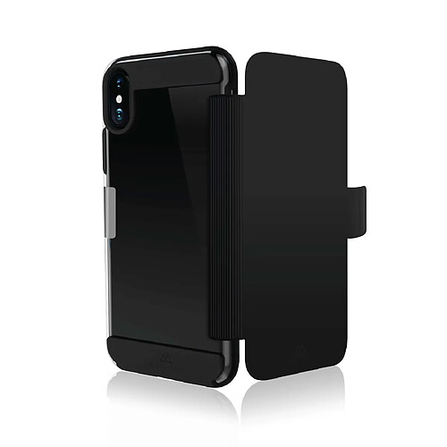 Black Rock Etui Portefeuille "Portfolio Air Fitness" pour Apple iPhone X, Noir