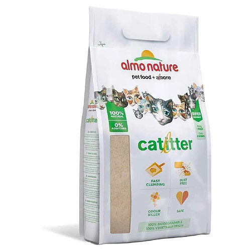 Litière Écologique Cat Litter pour Chats - Almo Nature - 2,27Kg