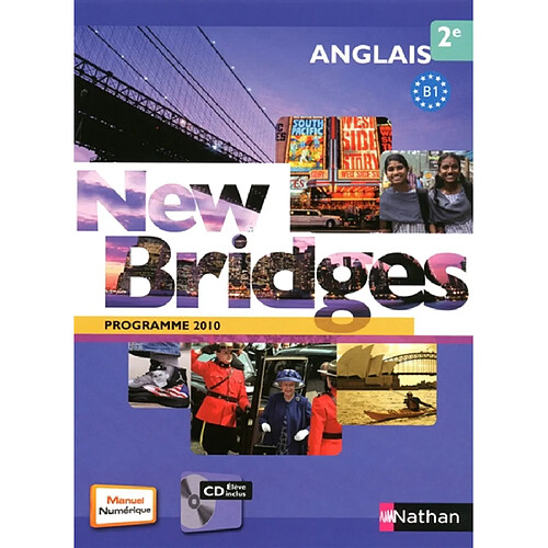 New bridges 2e, B1 : programme 2010 : format compact · Occasion