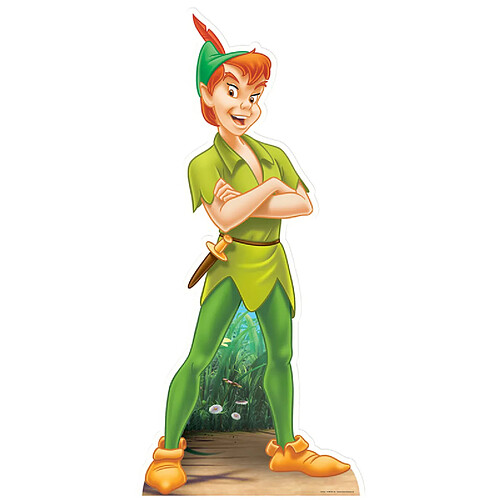 Star Cutouts Figurine en carton taille réelle Disney Peter Pan H 161 CM