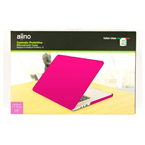 Aiino - coque pour MacBook Retina de 15``, couleur Rose