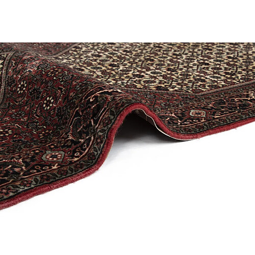 Vidal Tapis de couloir en laine 304x85 rouge Bidjar