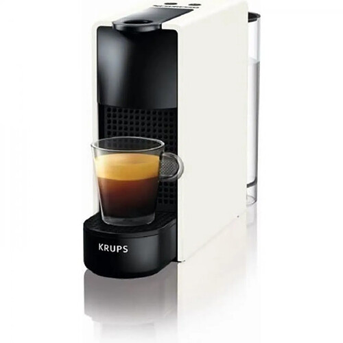 Machine a Cafe expresso a capsules KRUPS NESPRESSO YY2912FD ESSENZA MINI - Blanc - Pression 19 bars