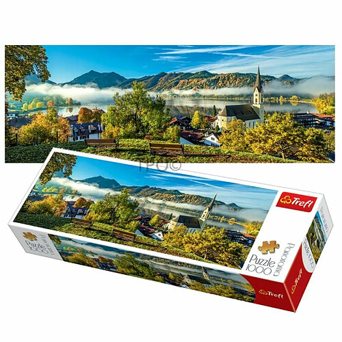 trefl - puzzle, panorama lac schliersee allemagne 1000pcs [wztrft0ul029035]