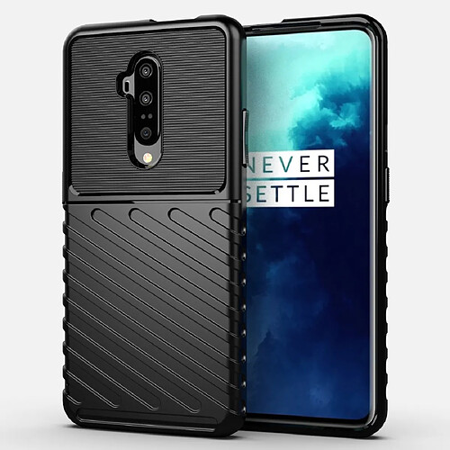 Wewoo Coque Souple Pour OnePlus 7T Housse TPU antichoc Thunderbolt Pro Noir