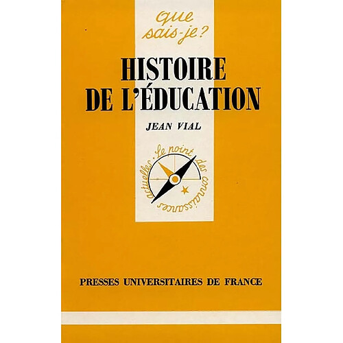 Histoire de l'éducation · Occasion