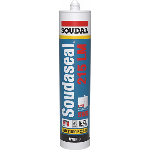 Mastic d'étanchéité Soudaseal 215 noir SOUDAL (Par 12)