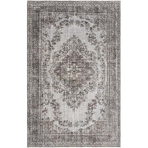 Vidal Tapis de laine 290x183 gris Ultra Vintage