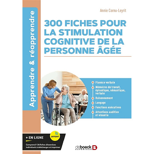 300 fiches pour la stimulation cognitive de la personne âgée