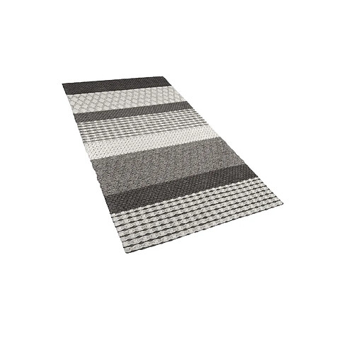 Beliani Tapis gris 80 x 150 cm AKKAYA