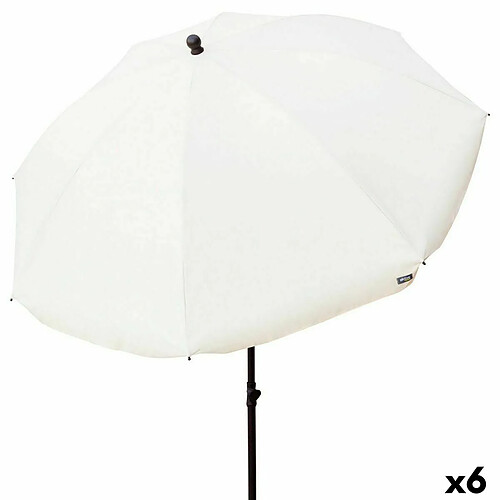 Parasol Aktive 240 x 230 x 240 cm Beige (6 Unités)