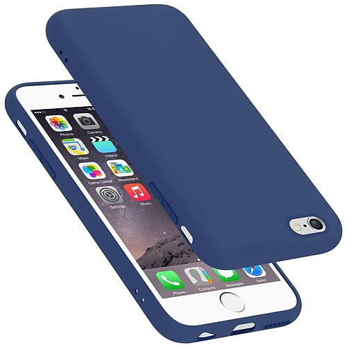 Cadorabo Coque iPhone 6 PLUS / 6S PLUS Etui en Bleu