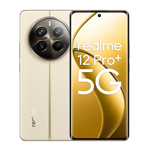 Realme 12 Pro+ 5G 12 Go/512 Go Beige (Navigator Beige) Double SIM