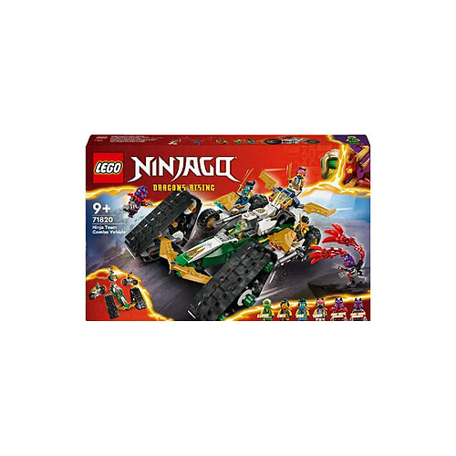 LEGO NINJAGO LEGO® Ninjago® 71820 Le véhicule combiné de l'équipe des ninjas