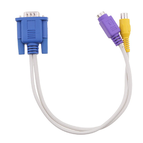 Adaptateur VGA vers RCA femelle