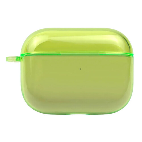 Wewoo Coque Pour AirPods Pro 3 PC Housse de protection écouteurs sans fil avec trou lanière vert