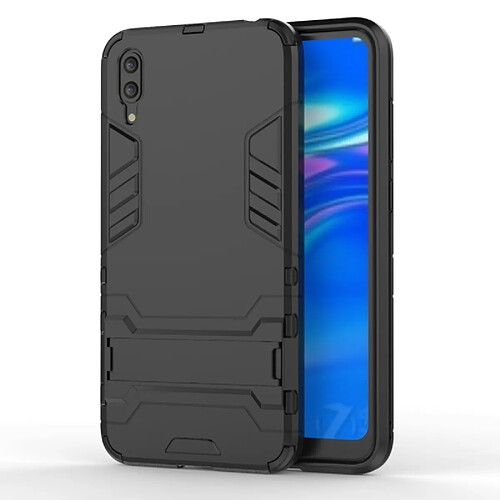 Wewoo Coque TPU antichoc pour HuEnjoy 9, avec support (Noir)