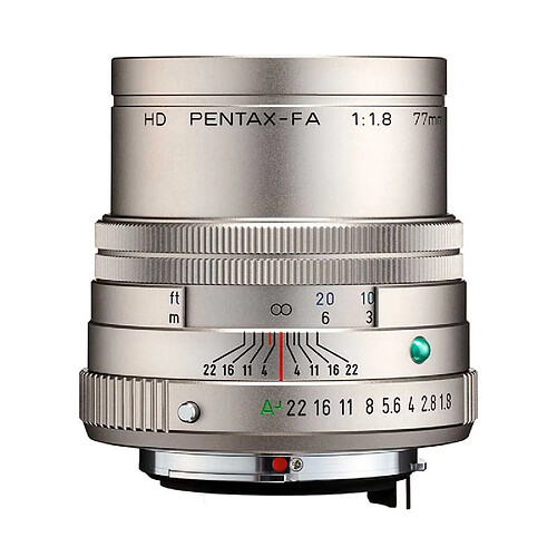 PENTAX Objectif HD FA 77mm F1.8 Limited Silver