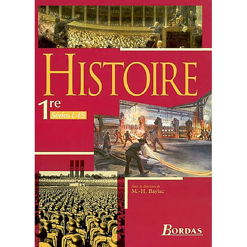 Histoire, 1re, séries L-ES · Occasion