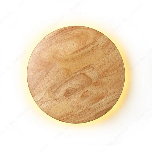 Universal Applique en bois à LED 18W Applique murale créative AC110 240 V Applique murale personnalisée pour chambre à coucher | Applique murale (lampe thermique)