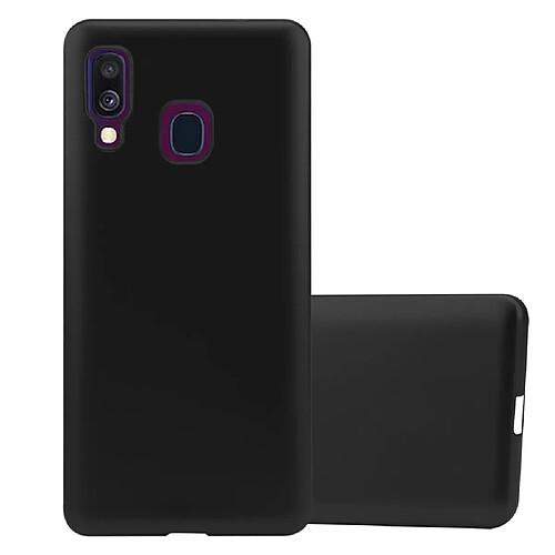 Cadorabo Coque Samsung Galaxy A40 Etui en Noir