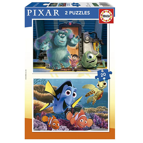 Educa Borras Puzzle Disney Pixar 2 x 20 pcs