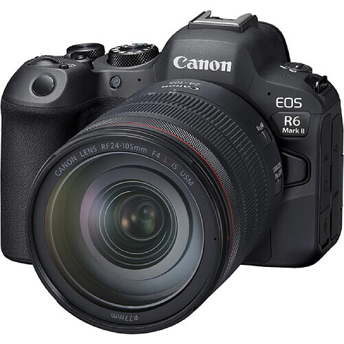 Canon EOS R6 Mark II Appareil photo + 24-105 mm f/4 objectif