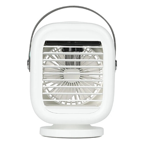 Ventilateur Portatif De Refroidisseur D'air Mini Climatiseur USB Pour Bureau à Domicile Blanc