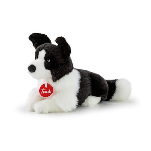 Trudi peluche chien Scott le border Collie